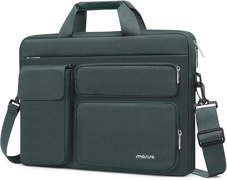 MOSISO Laptop Shoulder Bag 15.6 inch, 15-15.6 inch Computer Bag Compatible with MacBook Pro 16 in... | Amazon (US)