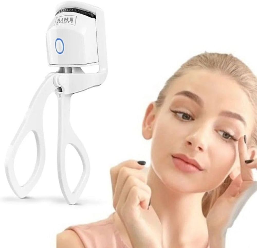 Bime Beauty Electric Hot Heated Eyelash Curler | Electric Eyelash Curler with Quick Heat | Rechar... | Amazon (US)