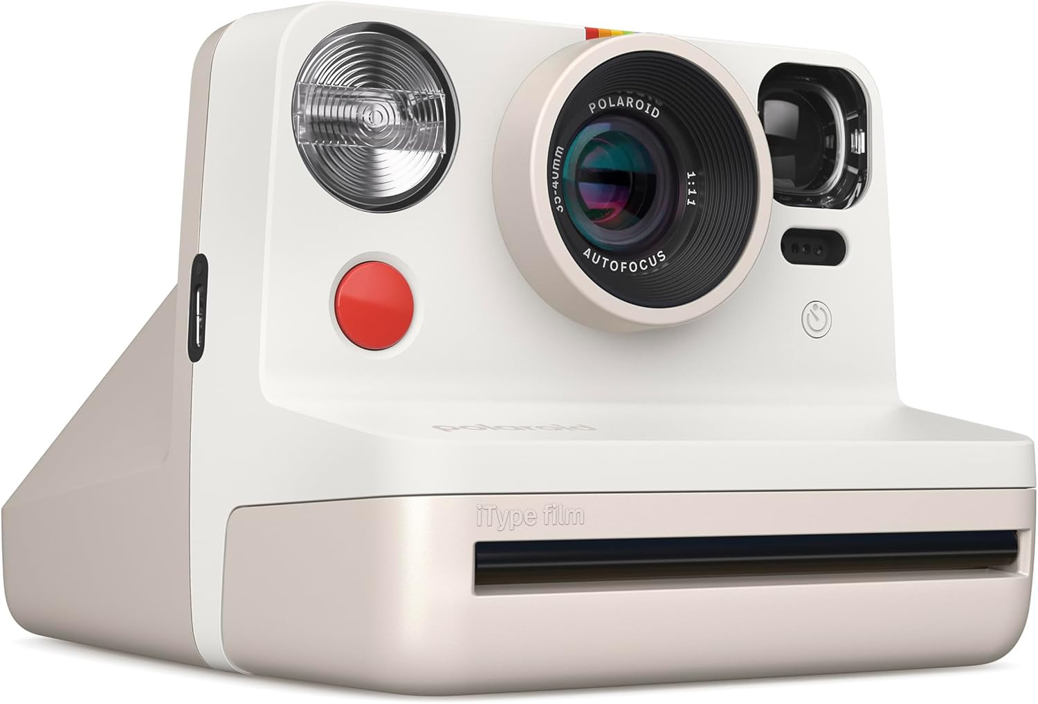 Polaroid Now 2nd Generation I-Type Instant Film Camera - Vintage White (9130) | Amazon (US)