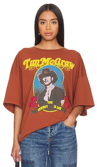 Tim Mcgraw The Cowboy In Me Tee in Sable | Revolve Clothing (Global)