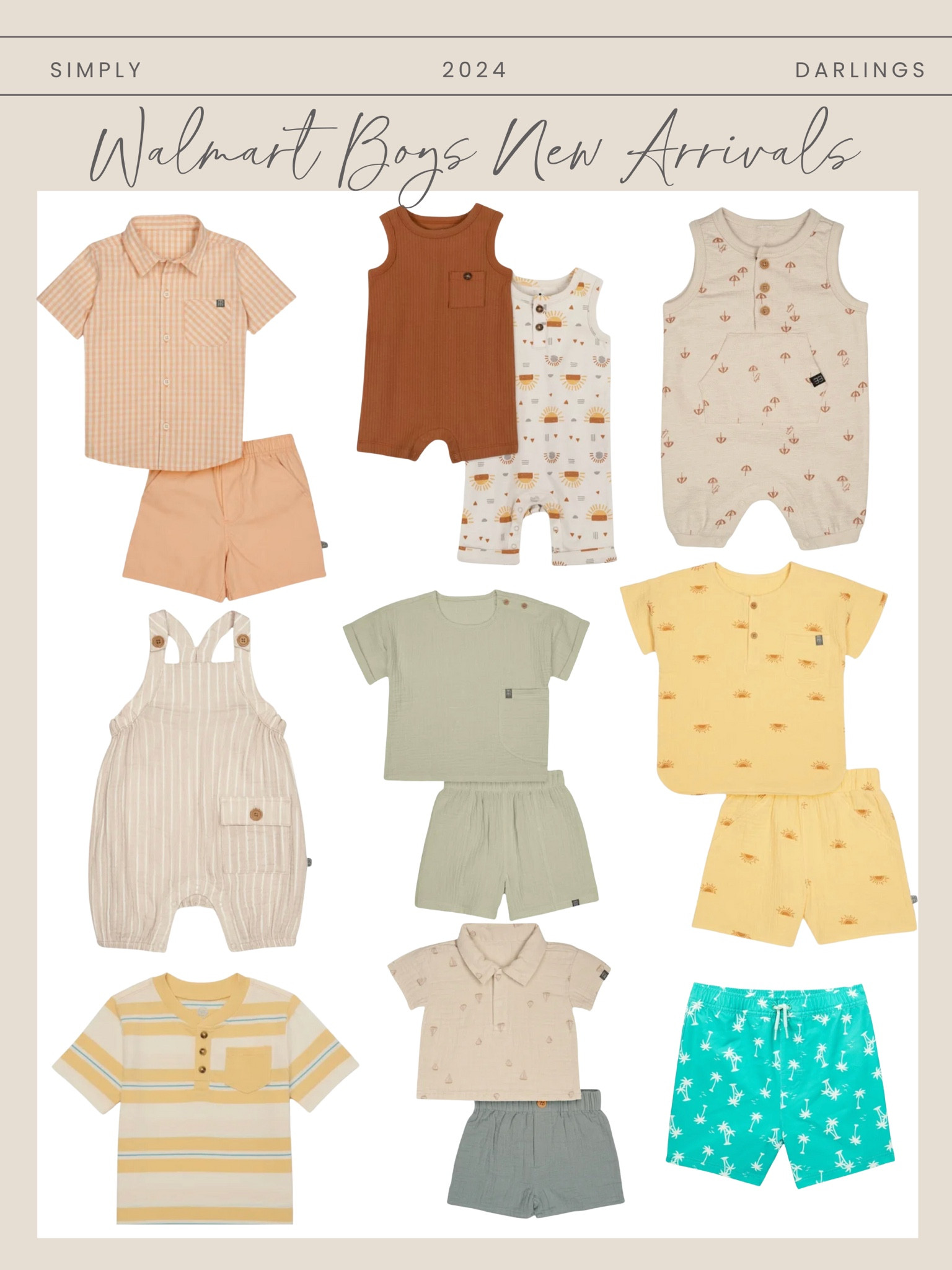 Walmart kids summer clothes ideas! 