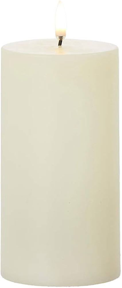 RAZ Imports 3" X 7" Ivory Pillar Candle | Amazon (US)