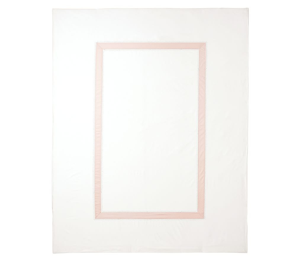 Monique Lhuillier Ethereal Pieced Sateen Duvet Cover &amp; Shams | Pottery Barn Kids