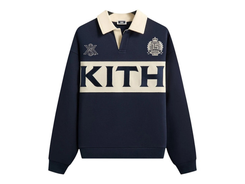 Men's Kith Nelson Rugby Pullover in Nocturnal | StockX