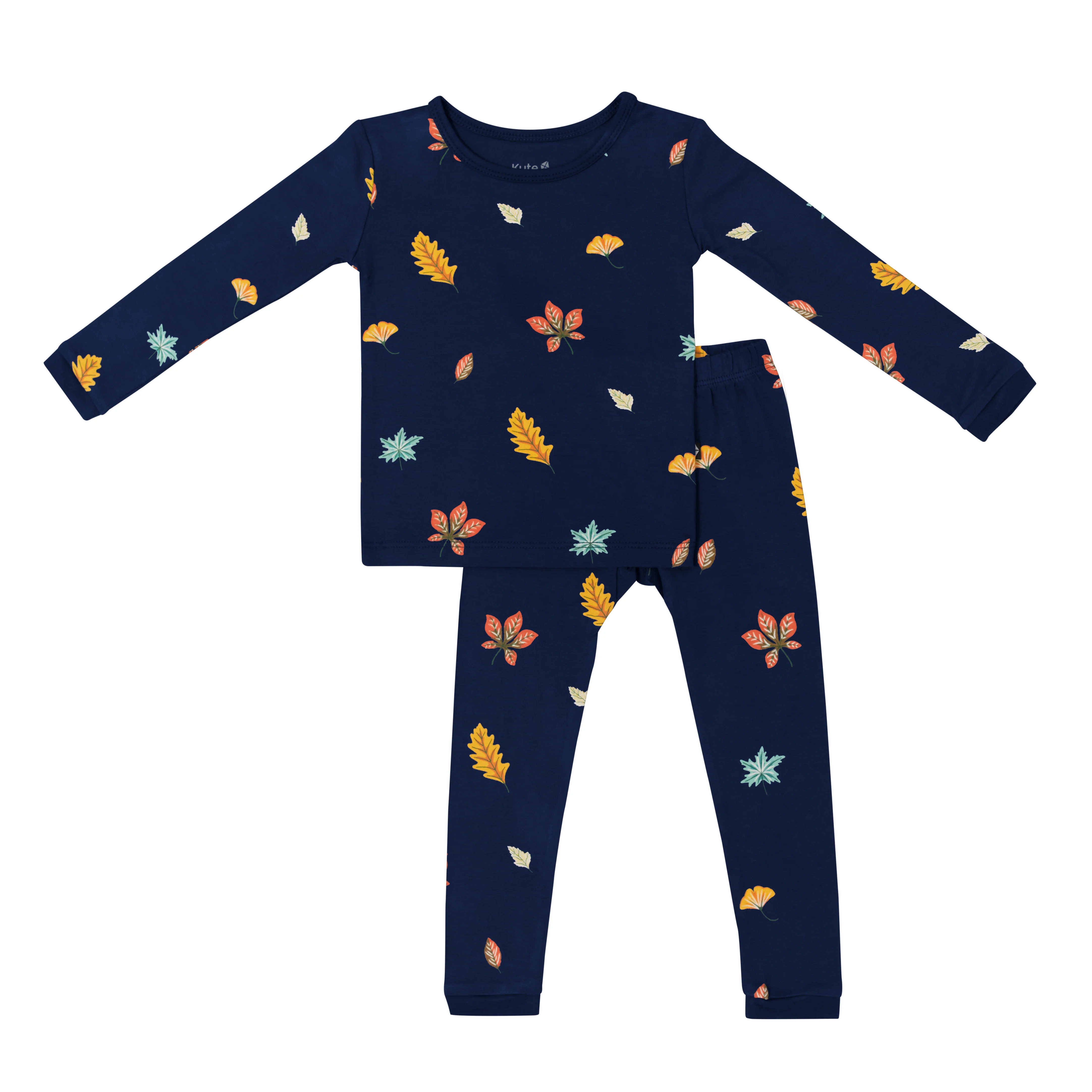 Long Sleeve Pajamas in Foliage | Kyte BABY