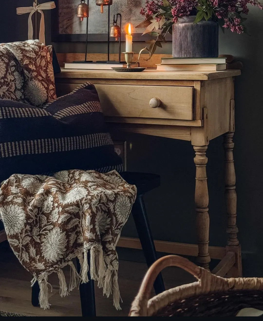 Bohemian Cotton Handmade pillowcover 24x24 | Etsy (US)