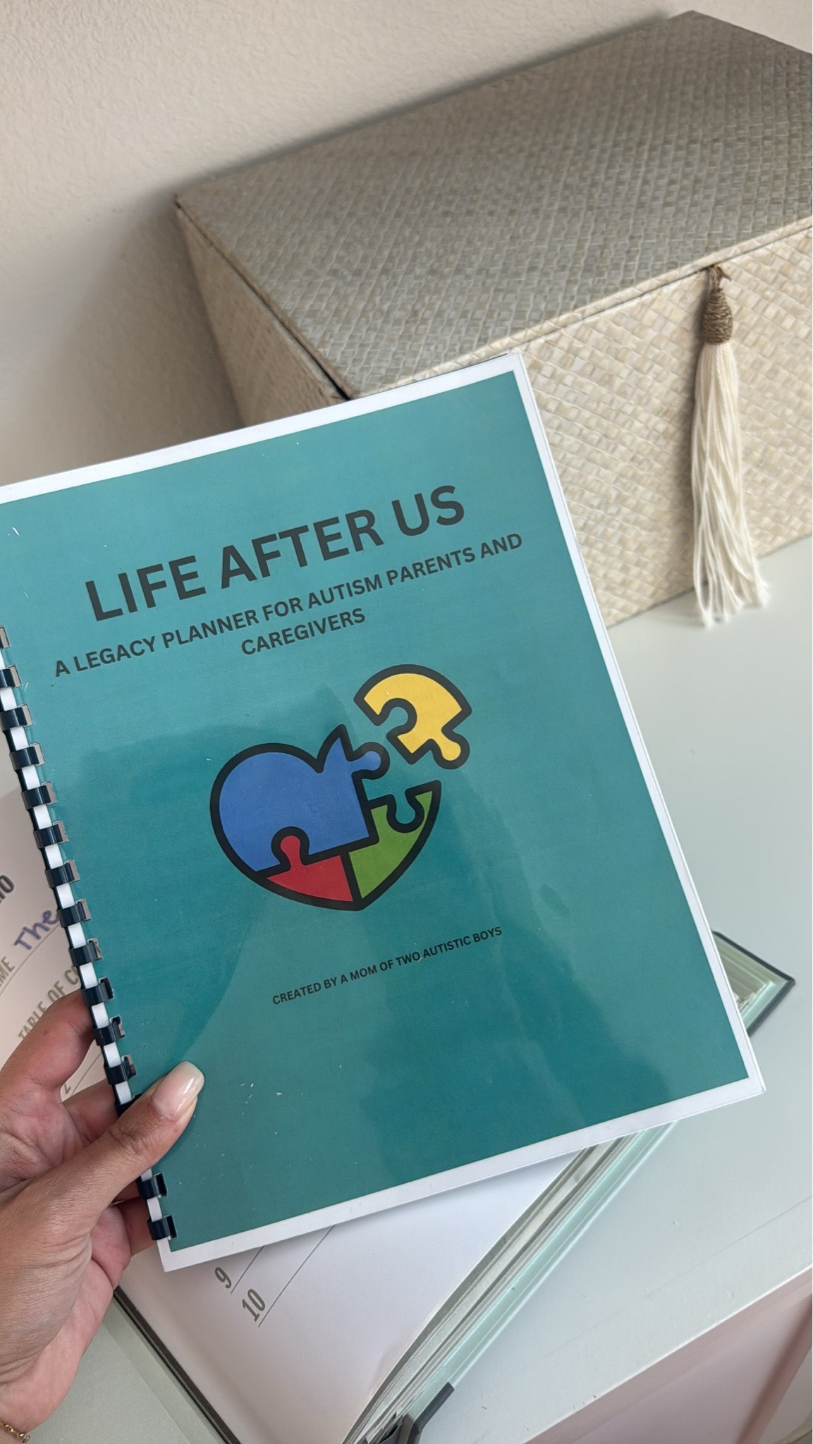 Life After Us is a legacy planner we have used in case anything happens to Adam and I that our family knows what Grayson needs. This has gave us so much peace of mind as parents of an autistic child 💙

#austism #autistic #mom #specialneeds #kids #planner #family

#LTKmomlife #LTKKids #LTKHome
