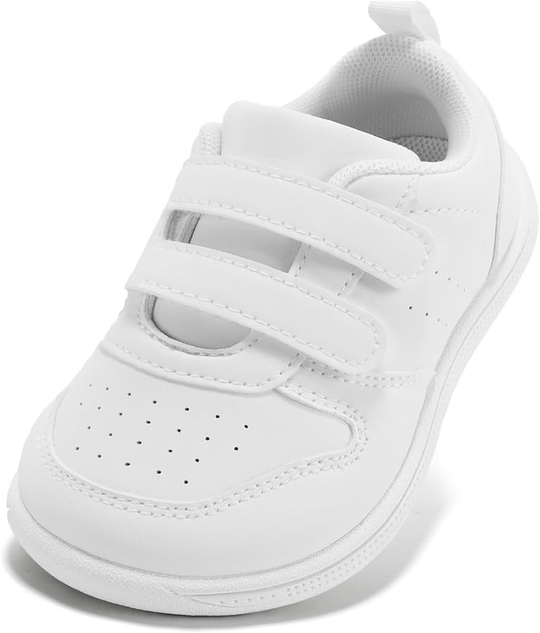 STQ Toddler Wide Toe Box Barefoot Shoes Boys Girls Kids Sneakers Non Slip Lightweight Zero Drop C... | Amazon (US)