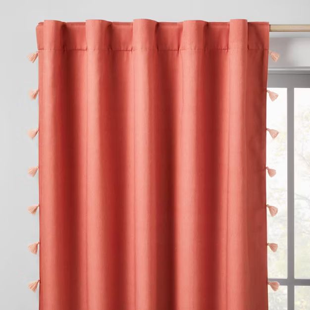 Blackout Tassel Curtain Panel - Pillowfort™ | Target