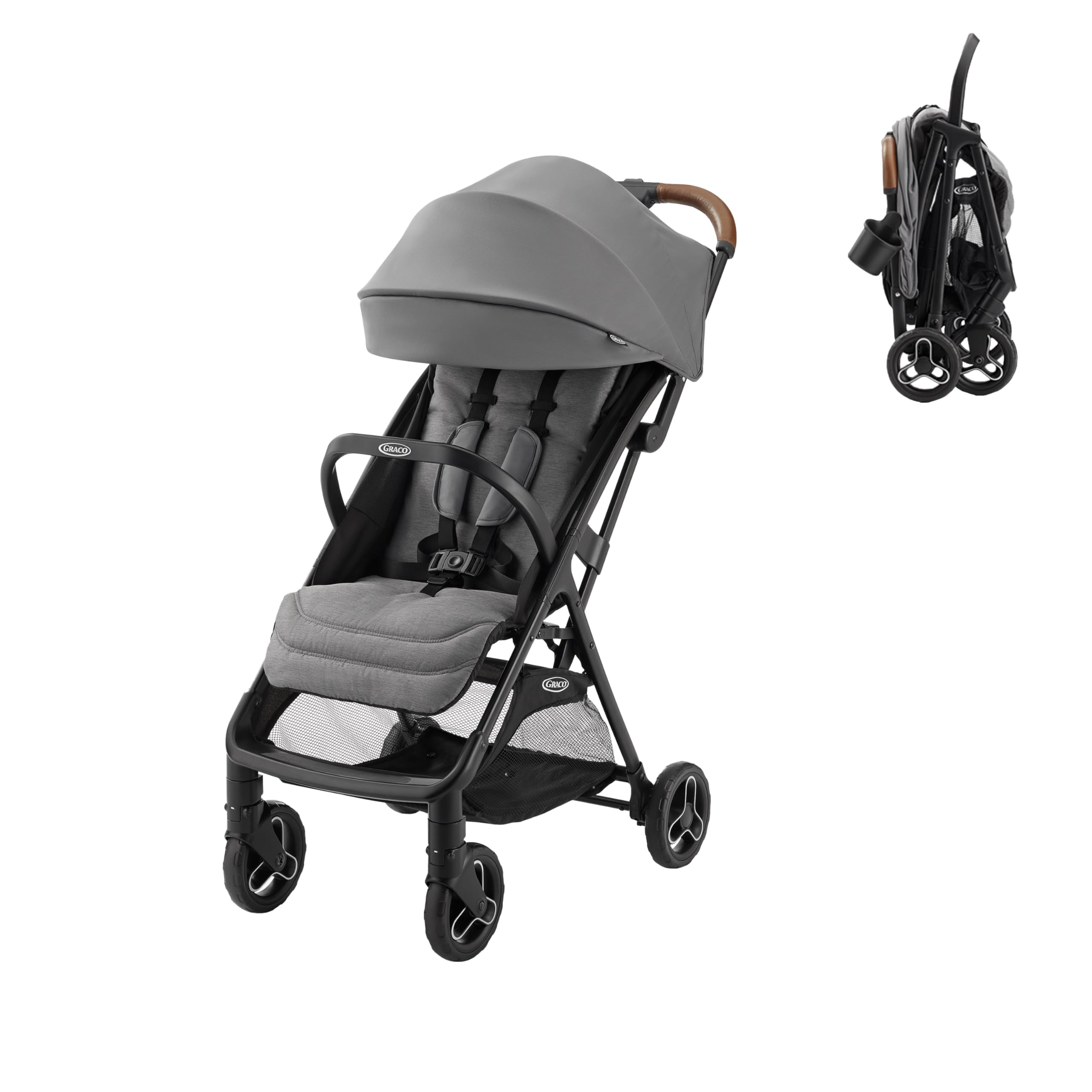 Graco Ready2Jet Compact Stroller – Overhead Friendly Compact Travel Stroller with Automatic Fol... | Amazon (US)
