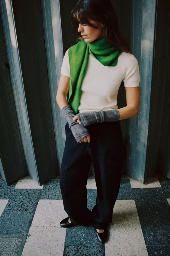 SHORT SLEEVE SOFT-TOUCH KNIT JUMPER | Zara UK