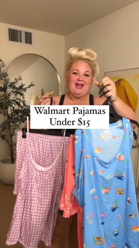 My fav spring and summer walmart pajamas
These are stretchy and true to size im wearing xl and plan to exchange for my regular size which is 2x


#LTKover40 #LTKplussize #LTKstyletip
