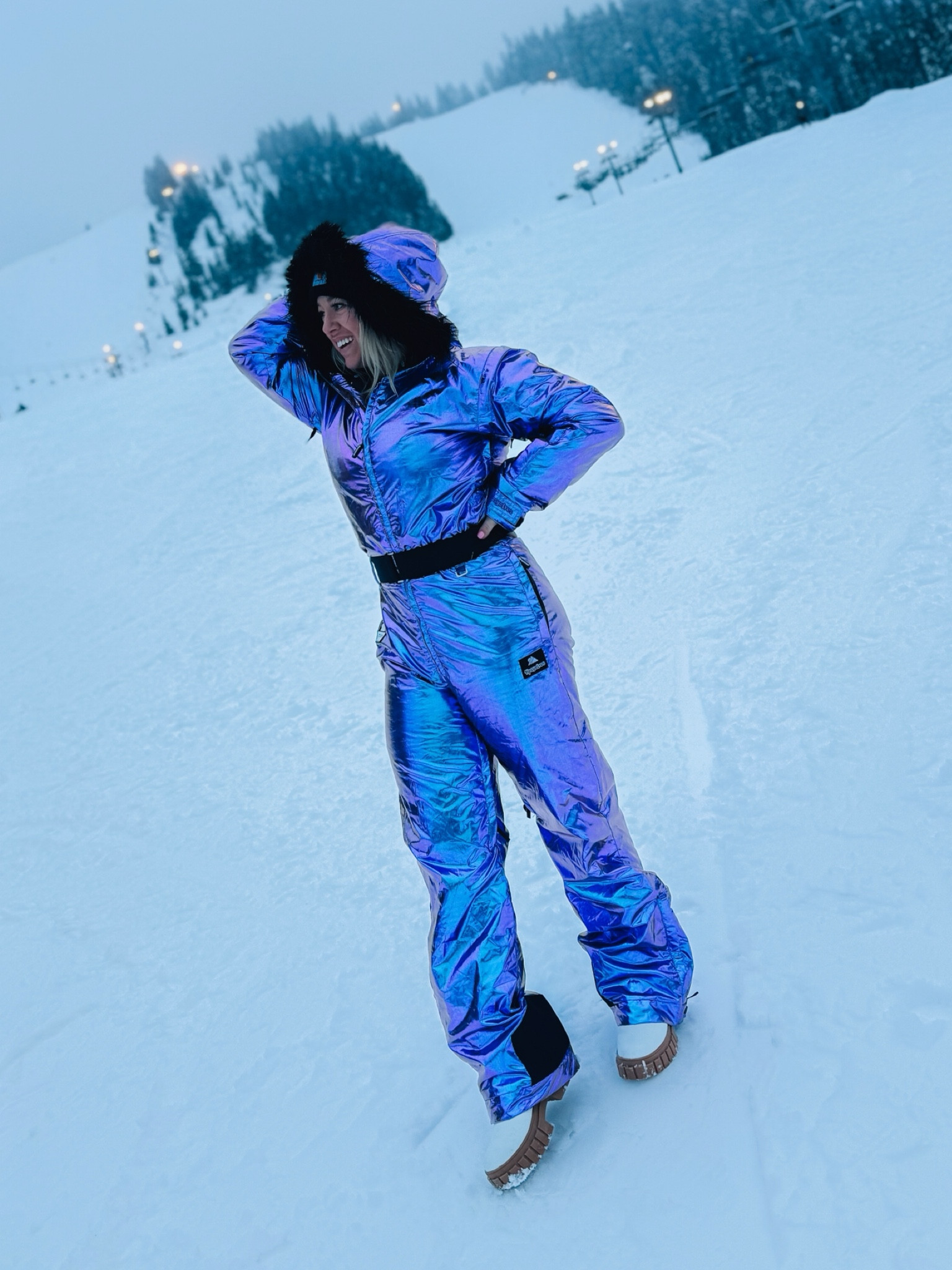 Skiing in Washington 💜💙 #skisuit #skiing #skifit #snowsuit #snowoutfit 

#LTKStyleTip #LTKMostLoved #LTKTravel