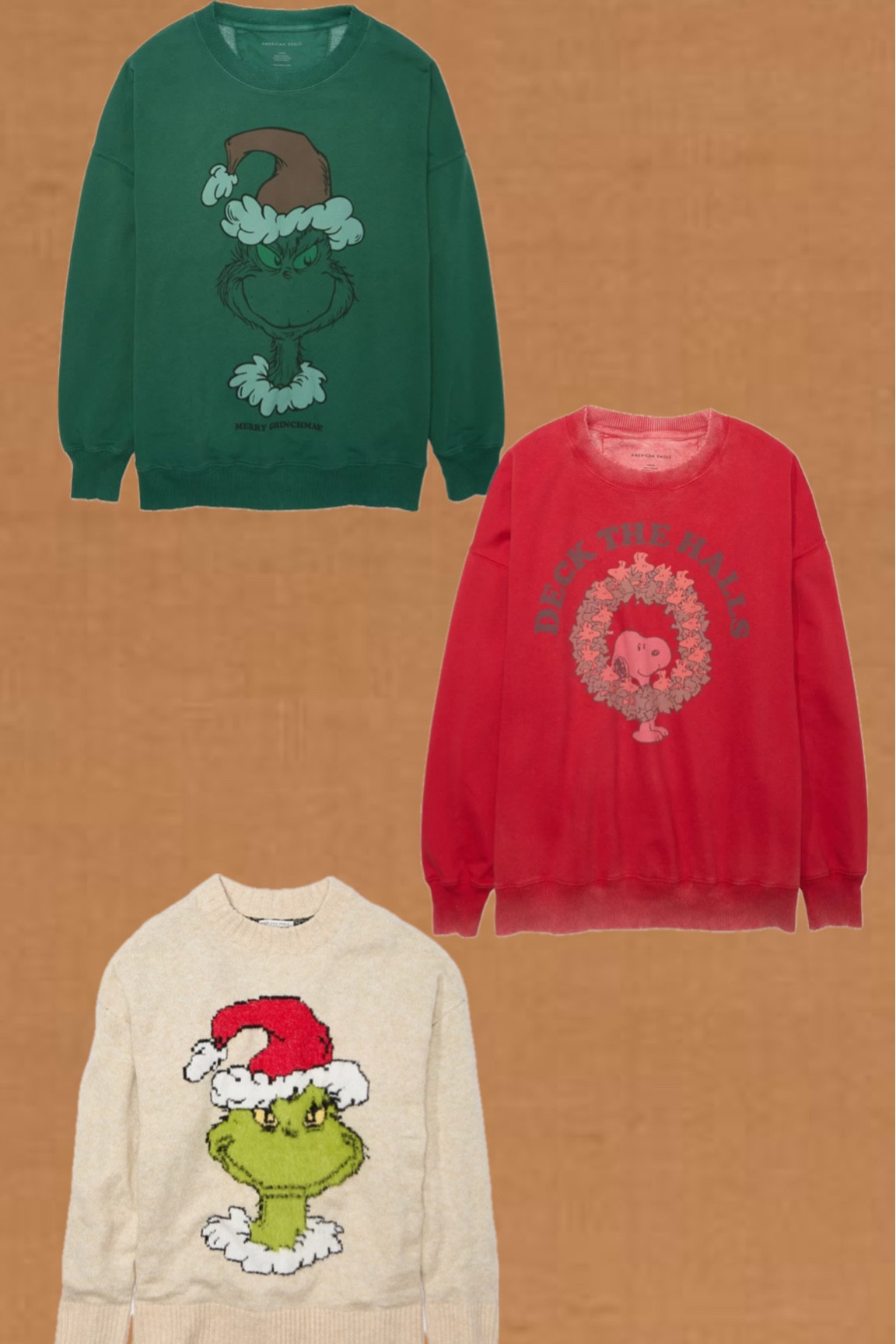 Christmas sweaters from American eagle #christmassweater #christmassweatshirt 

#LTKHolidaySale #LTKSeasonal #LTKGiftGuide