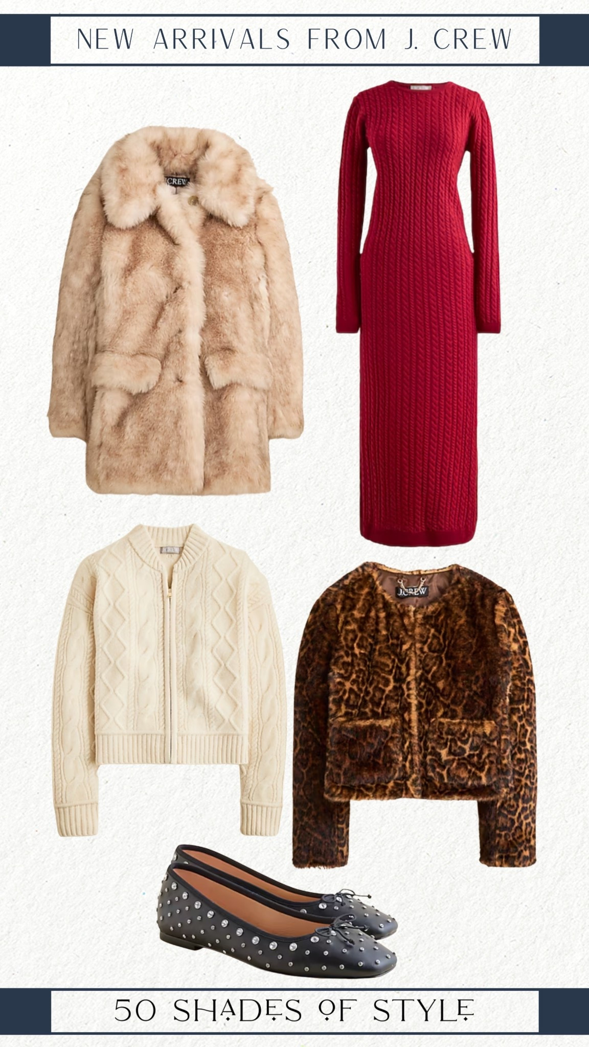 red dress, fur coat, leopard coat, sweater jacket, ballet flats, winter outfitt

#LTKHoliday #LTKootd #LTKSeasonal