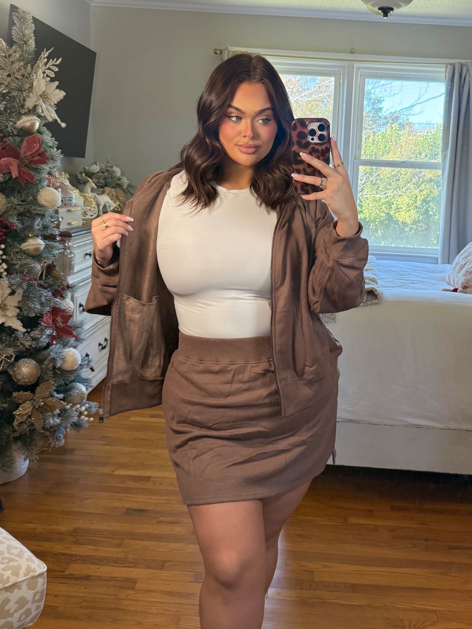 Holiday Outfit Inspo ✨

Wearing an XL in the top and set!! 

#LTKMidsize #LTKSeasonal #LTKStyleTip