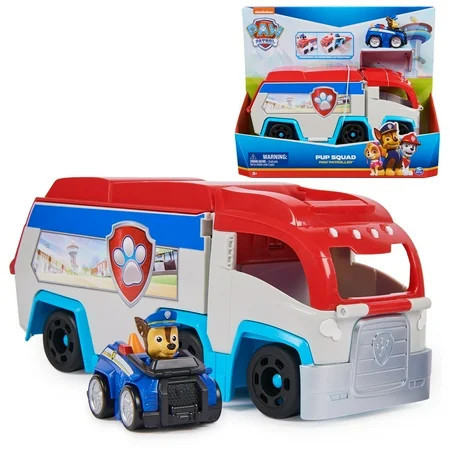 PAW Patrol: Pup Squad Patroller with Chase Vehicle for Kids Ages 3+ | Walmart (US)