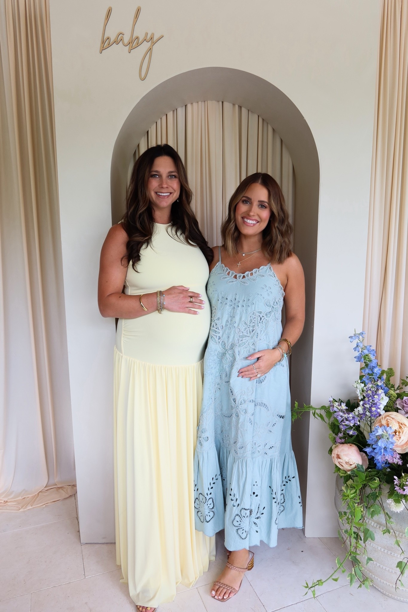 Linking our dresses from the baby shower yesterday! Mine is old, so I linked some other ones that are gorgeous and bump friendly! 

Also linked the cutest rattan lamps (portable & rechargeable!) that we used on the tablescape.

I’m currently 24 weeks pregnant and my friend is 34 weeks! 

Baby shower outfit, maternity, bump friendly

#LTKootd #LTKgrwm #LTKBump