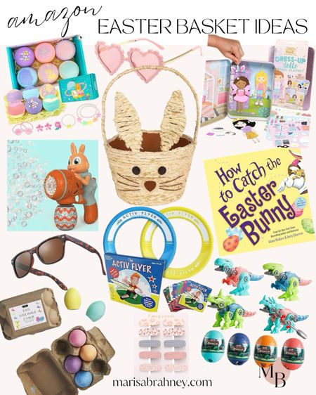 Hop into Easter fun with these delightful basket goodies! 🐰 From trendy sunglasses to Easter bunny books, bubbles, and more! 🌷🌟 #EasterJoy #BasketDelights #EasterGoodies #AmazonFinds #AmazonSpringIdeas 

#LTKstyletip #LTKkids #LTKSeasonal