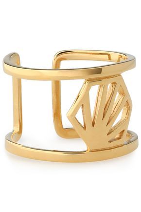 Gold-plated ring | The Outnet Global