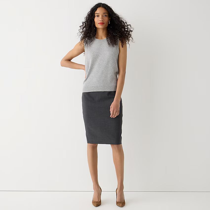 No. 2 Pencil® skirt in Italian stretch wool | J. Crew US