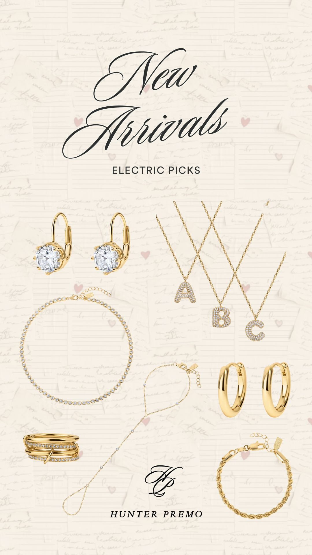 New arrivals from Electric Picks! Love these look for less diamond earrings!  

 