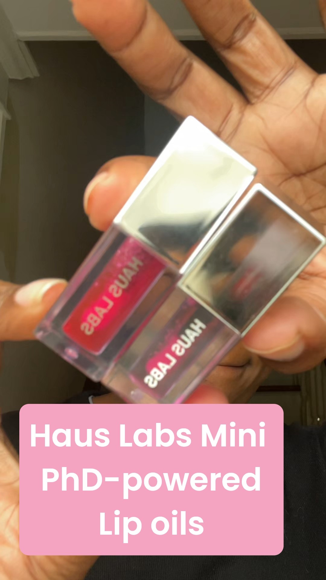 Haus Labs holiday mini lip oils with high shine and no stickiness, the perfect hydrating lip color for winter beauty routines. These minis give a true to you tint and are great for gifting, stocking stuffers, or adding to your everyday makeup bag. Love how effortless they feel for busy mornings, school drop-off, errands, or a simple holiday makeup look. 

 #LTKGiftGuide #LTKHoliday #LTKBeauty
