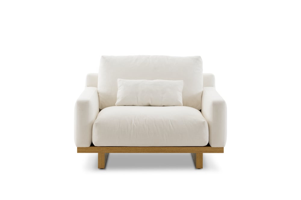 Mori Performance Fabric Armchair | Castlery | Castlery US