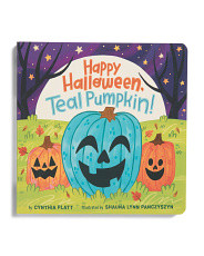 Happy Halloween Teal Pumpkin Board Book | TJ Maxx