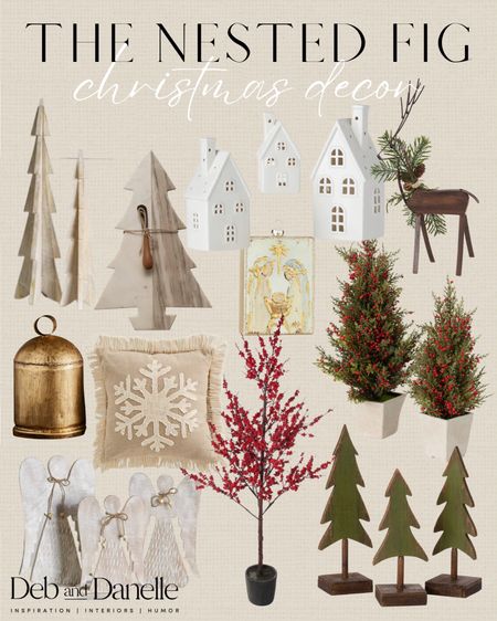 The Nested Fig NEW Christmas decor!! Use code DANDD for $ off. ✨ 

Vintage Christmas, Christmas decor, Christmas Home, Deb and Danelle 

#LTKHoliday #LTKhome #LTKSeasonal