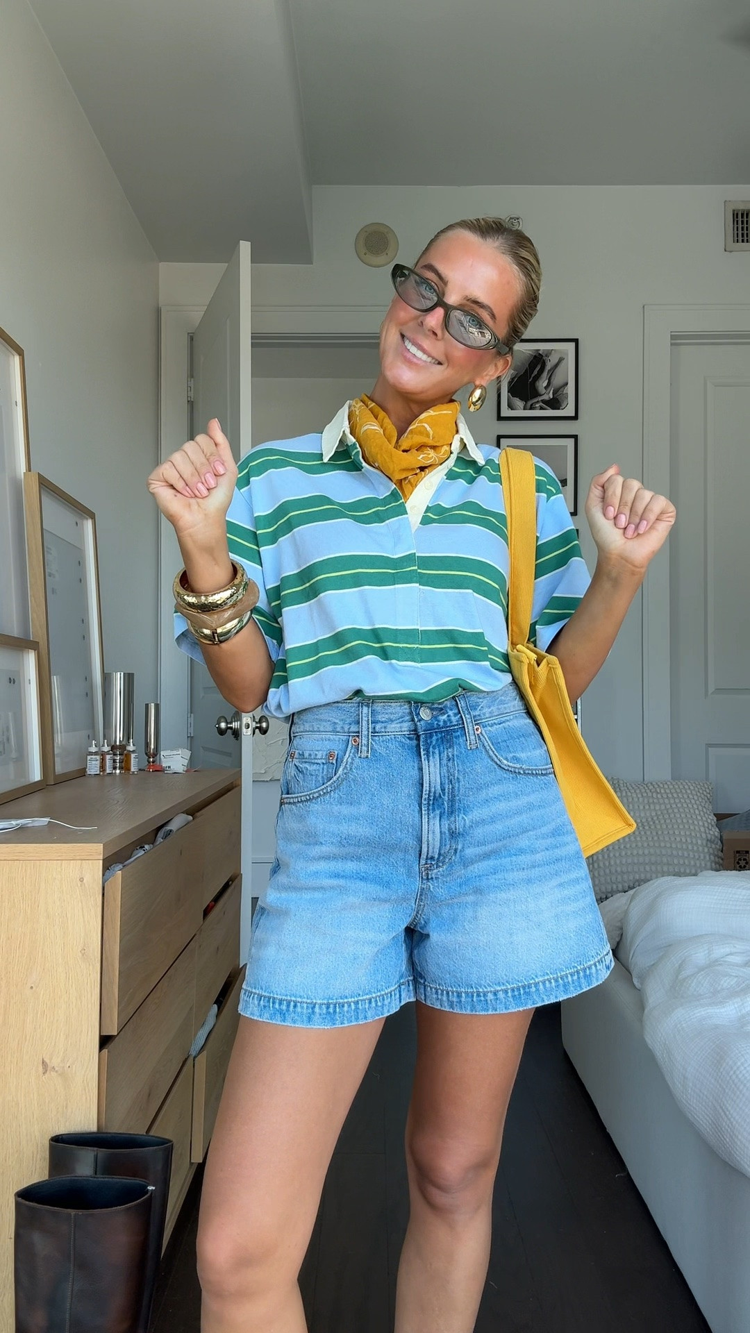 Errand outfit of the day!! I sized up in top and shorts!

#LTKootd #LTKdayinmylife