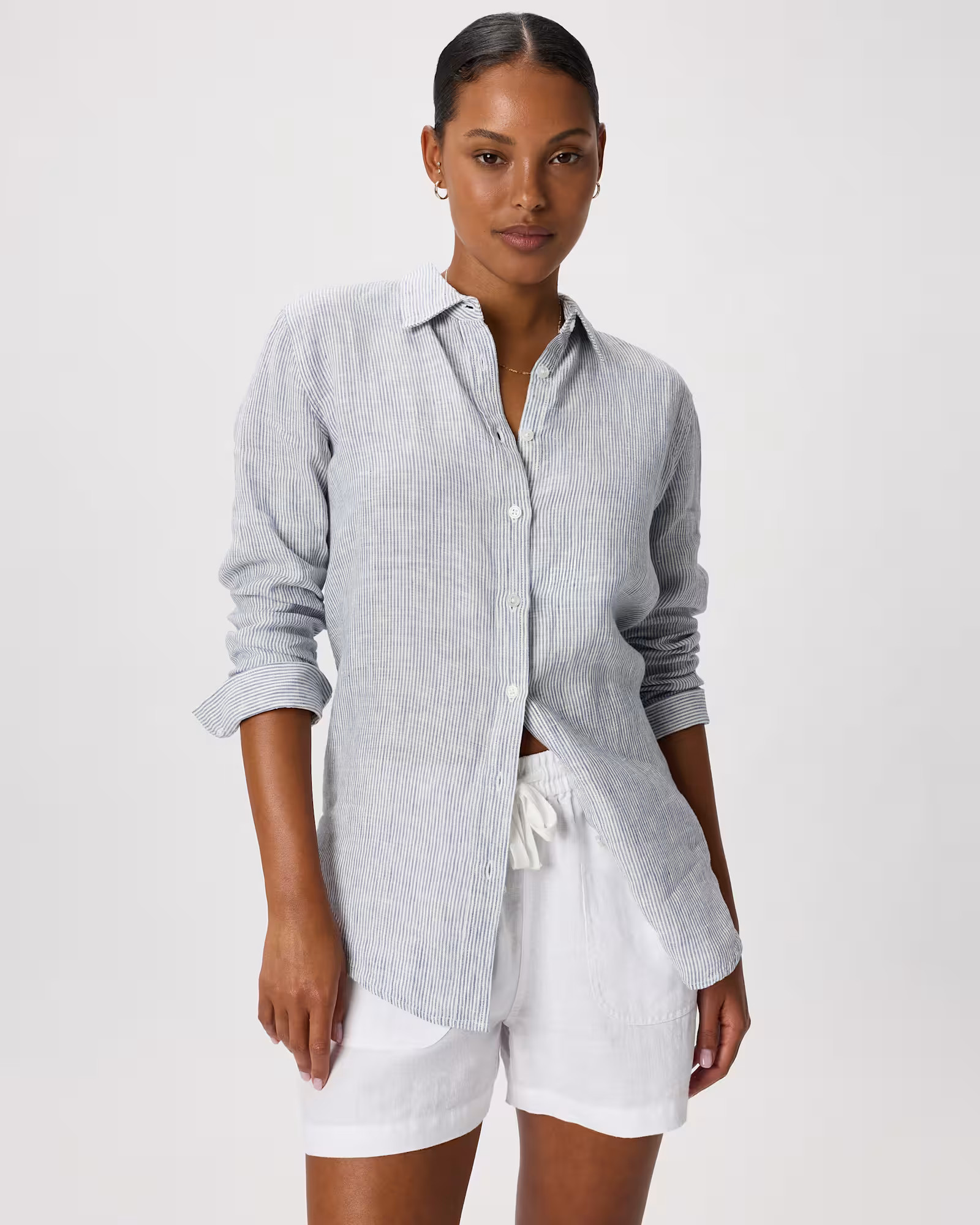 100% European Linen Long Sleeve Shirt | Quince