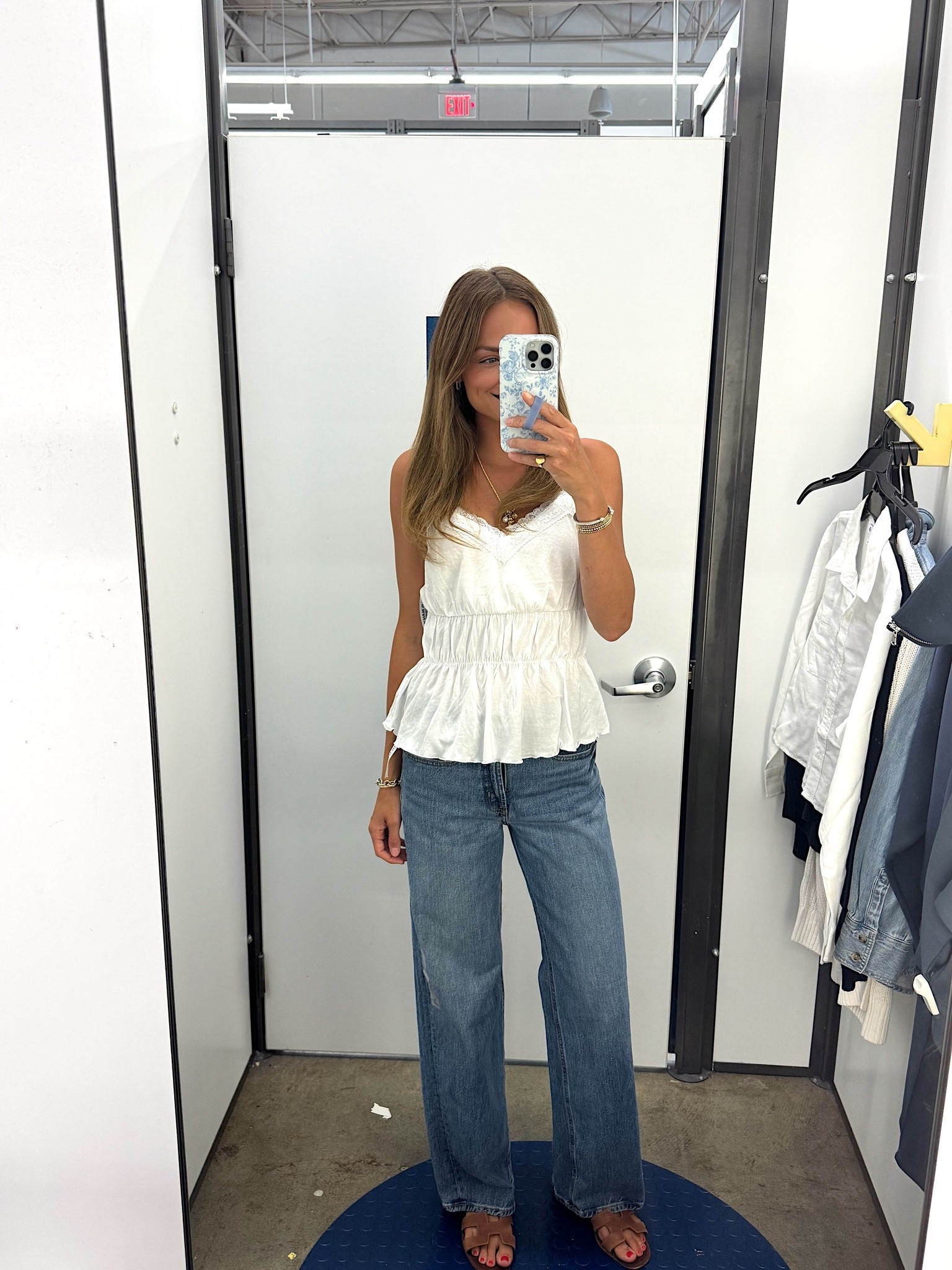 Easy summer outfit! Xs tank TTS 
0 denim

#LTKSaleAlert