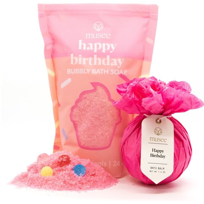 Happy Birthday Bath Balm & Soak Duo | Maisonette