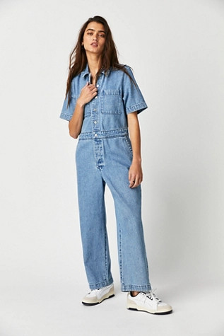 Levi's Short Sleeve Coverall | Free People (UK)