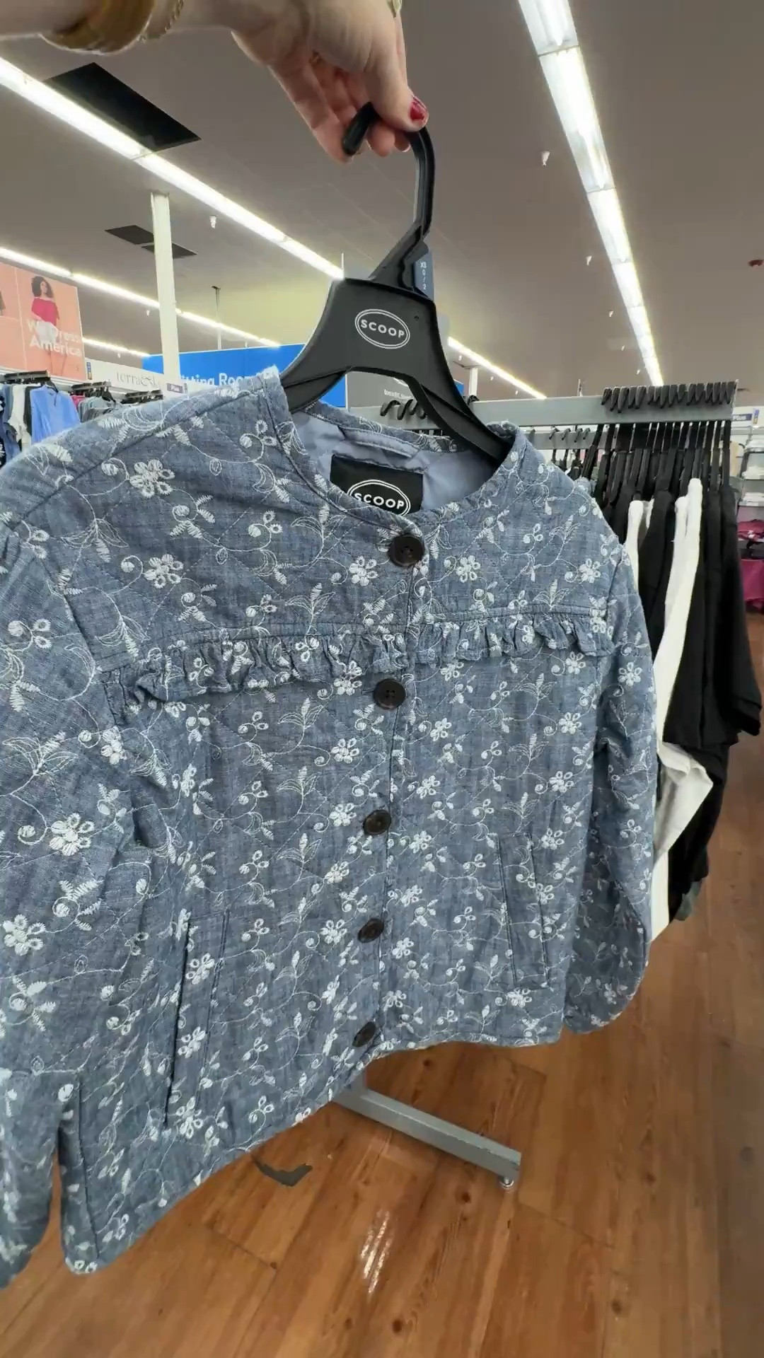 How cute is this floral shacket with ruffles!

#LTKmomlife #LTKootd