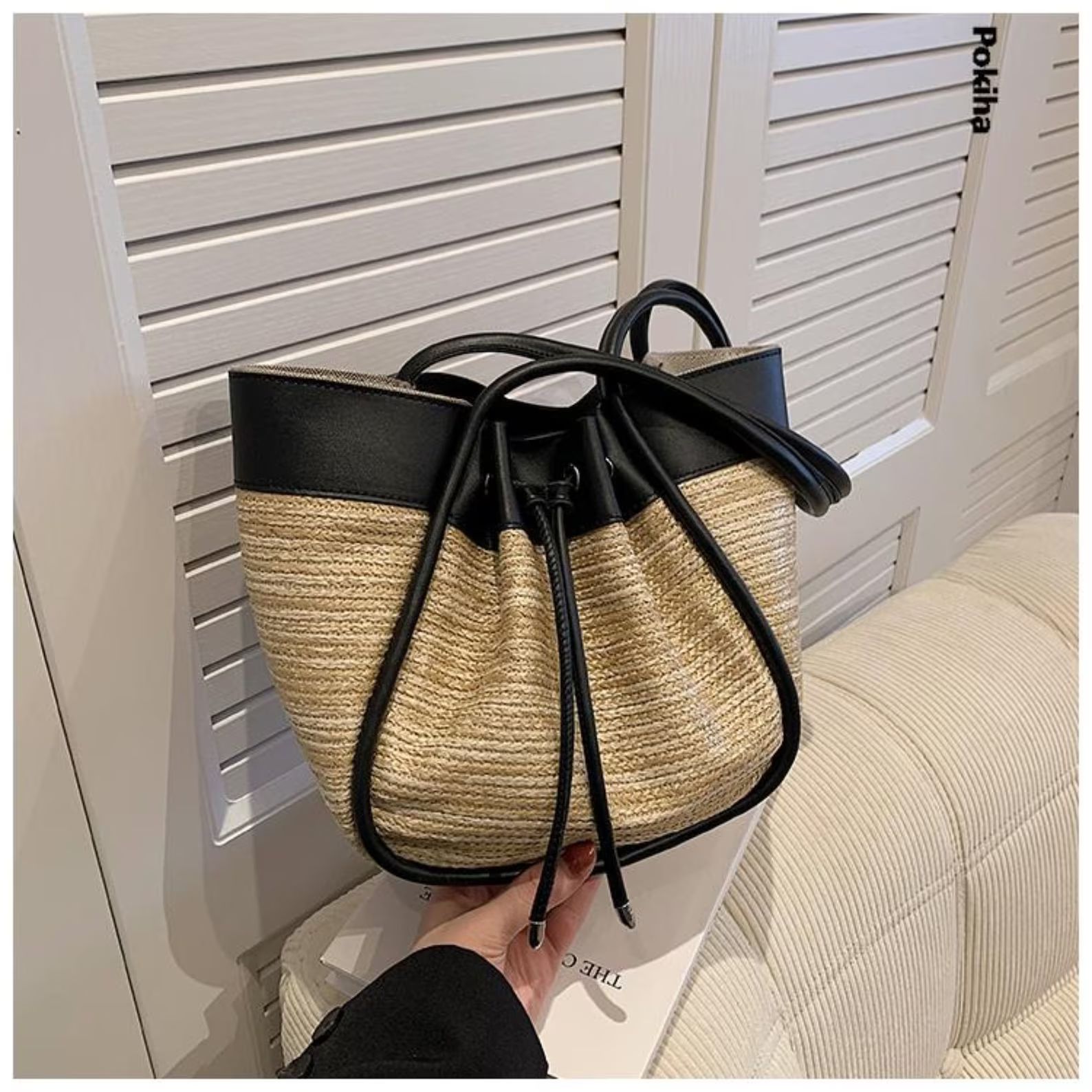 Straw bag | summer bag | straw beach bag | shoulder bag | beach bag | vacation bag | handmade bag... | Etsy (US)