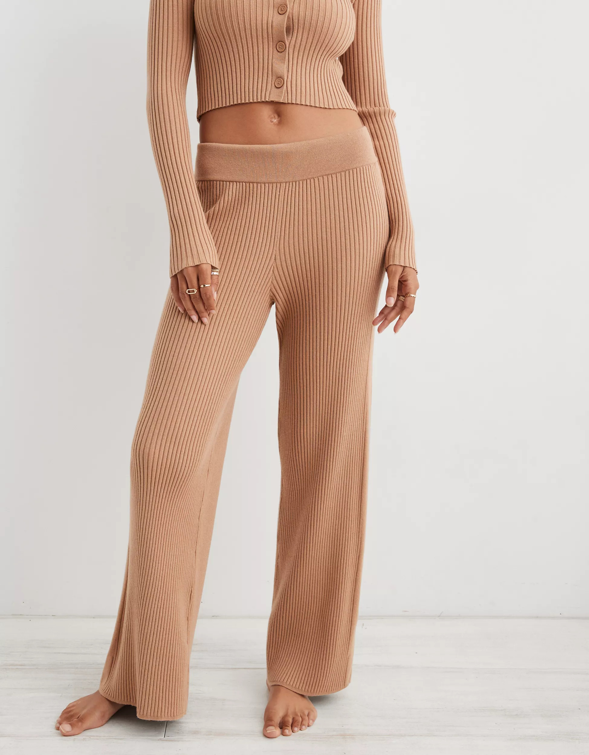 Aerie Gotta Jet! High Waisted Skater Pant | Aerie