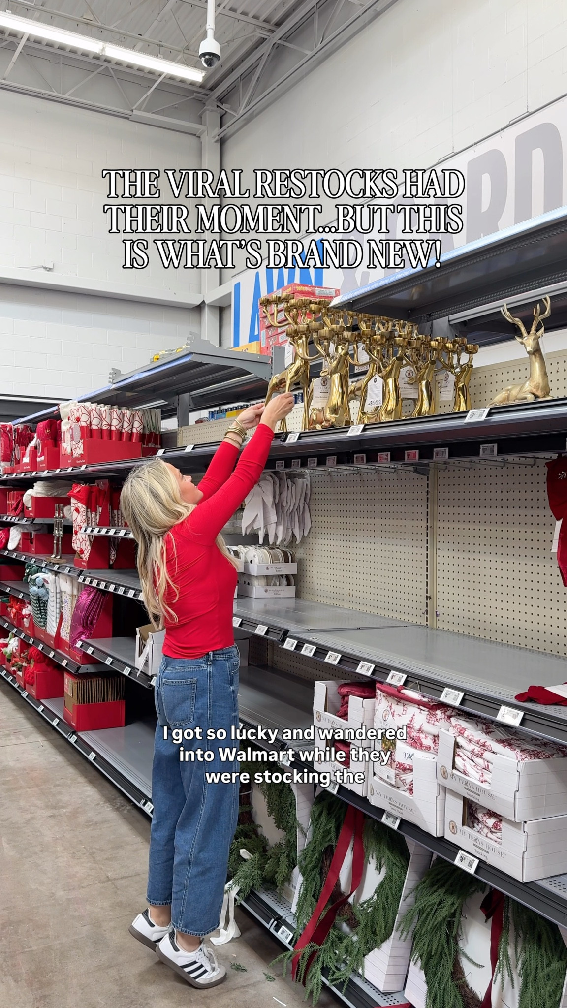 The viral Christmas decor had its mind but now it’s time for the brand new arrivals from Walmart! 

Holiday  : holiday decor / Christmas / Christmas decor / reindeer / fall / jeans / Walmart fashion / barrel jeans / sneakers / fall sneakers / Christmas tree / bells / Garland / wreath

#LTKSeasonal #LTKOver40 #LTKHome