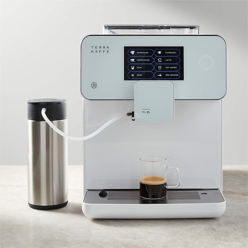 Terra Kaffe Tk-01 White Espresso Machine + Reviews | CB2 | CB2