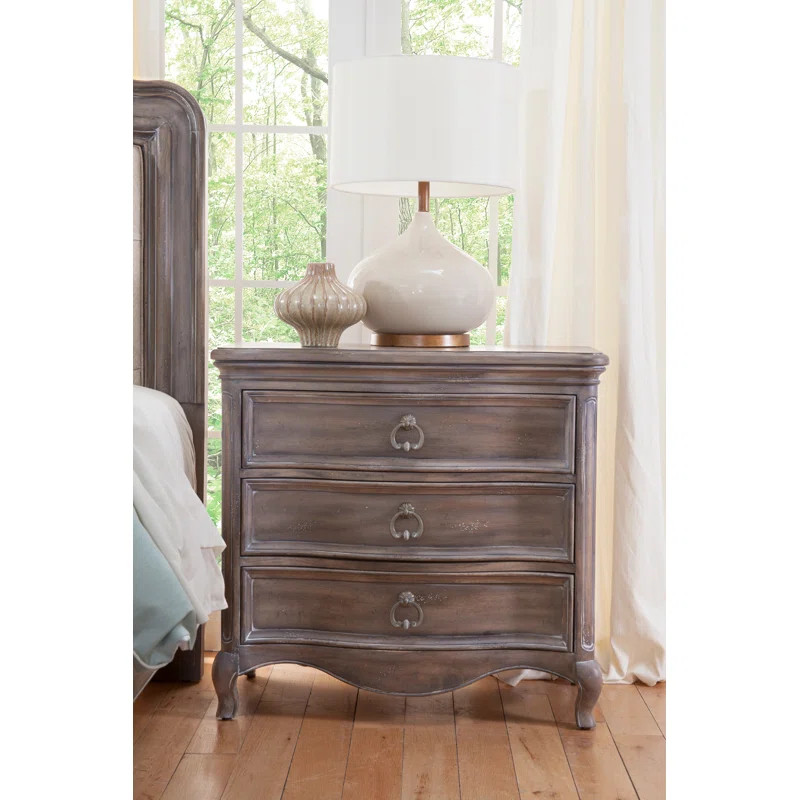 One Allium Way® Maximilian 3-Drawer Nightstand & Reviews | Wayfair | Wayfair North America