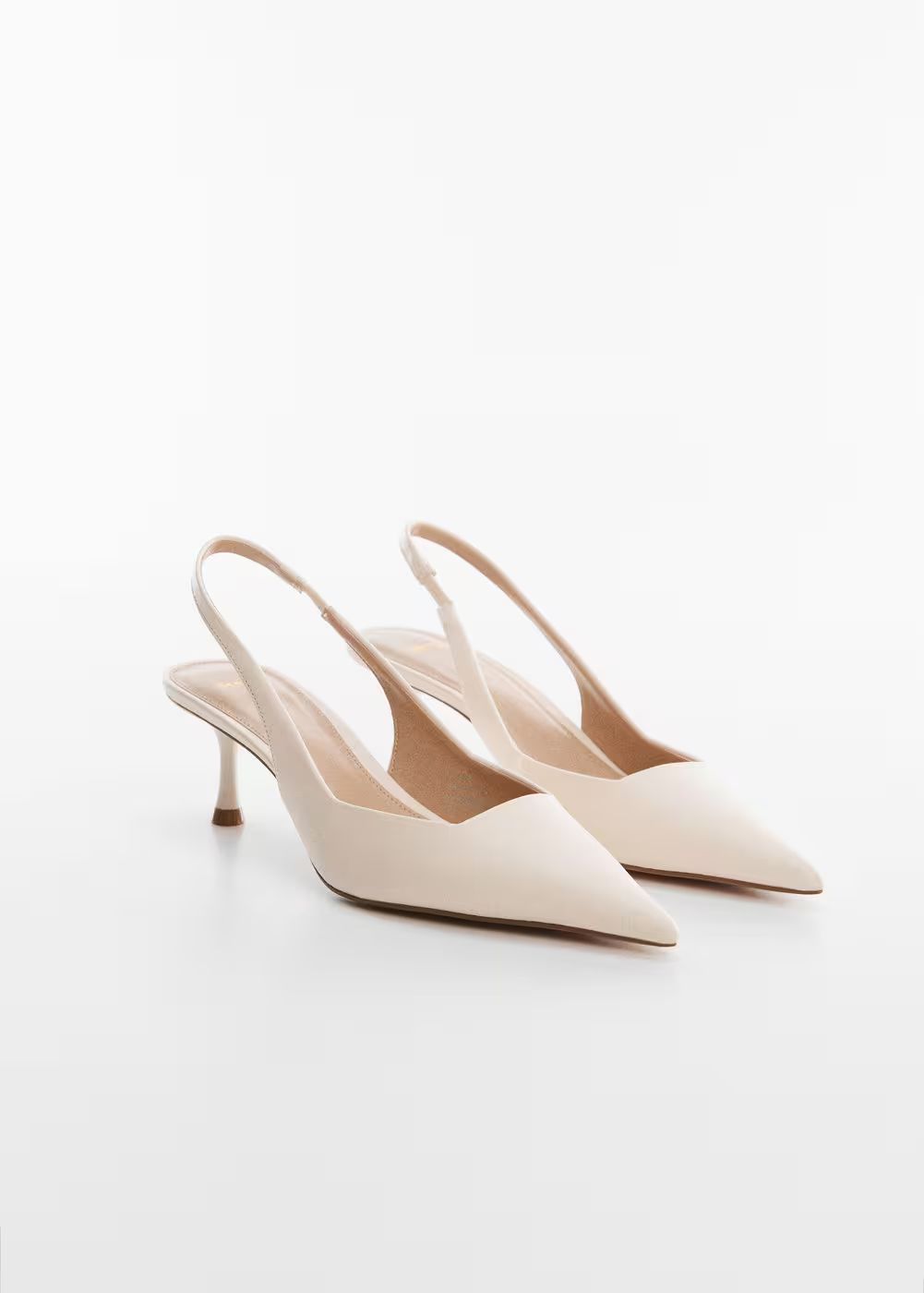 Pointed toe heel shoes | MANGO (US)