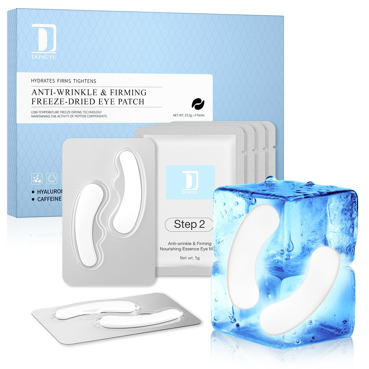 Dongyu Collagen Under Eye Patches: Anti-aging Firming Collagen Eye Masks with Lying Energy - Free... | Amazon (US)