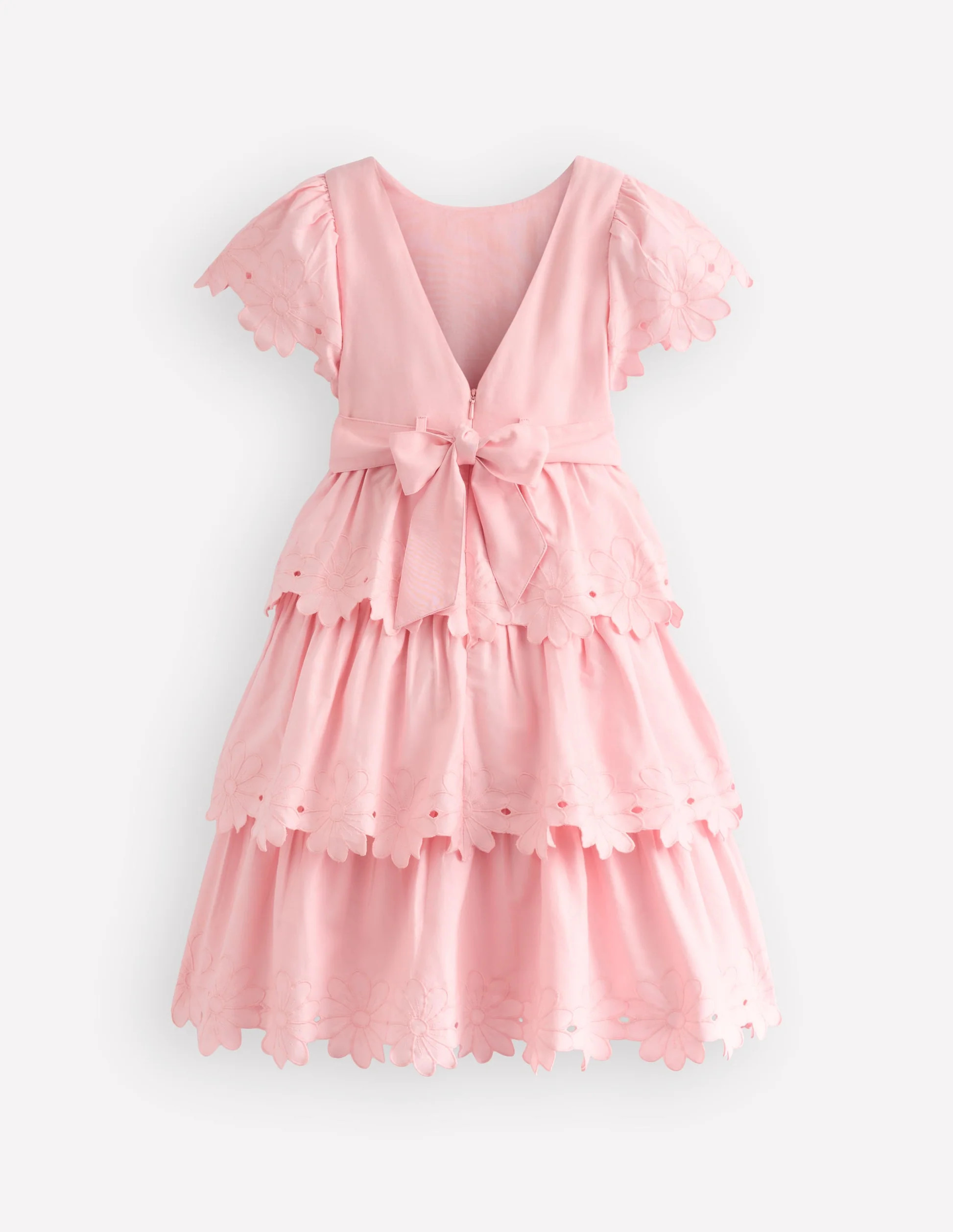 Flower Hem Occasion Dress-Pink | Boden (US)