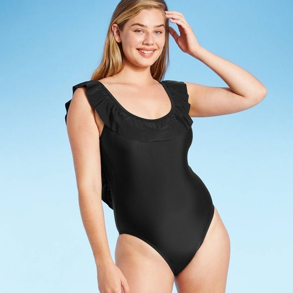 Women's All Over Ruffle One Piece Swimsuit - Shade & Shore™ | Target