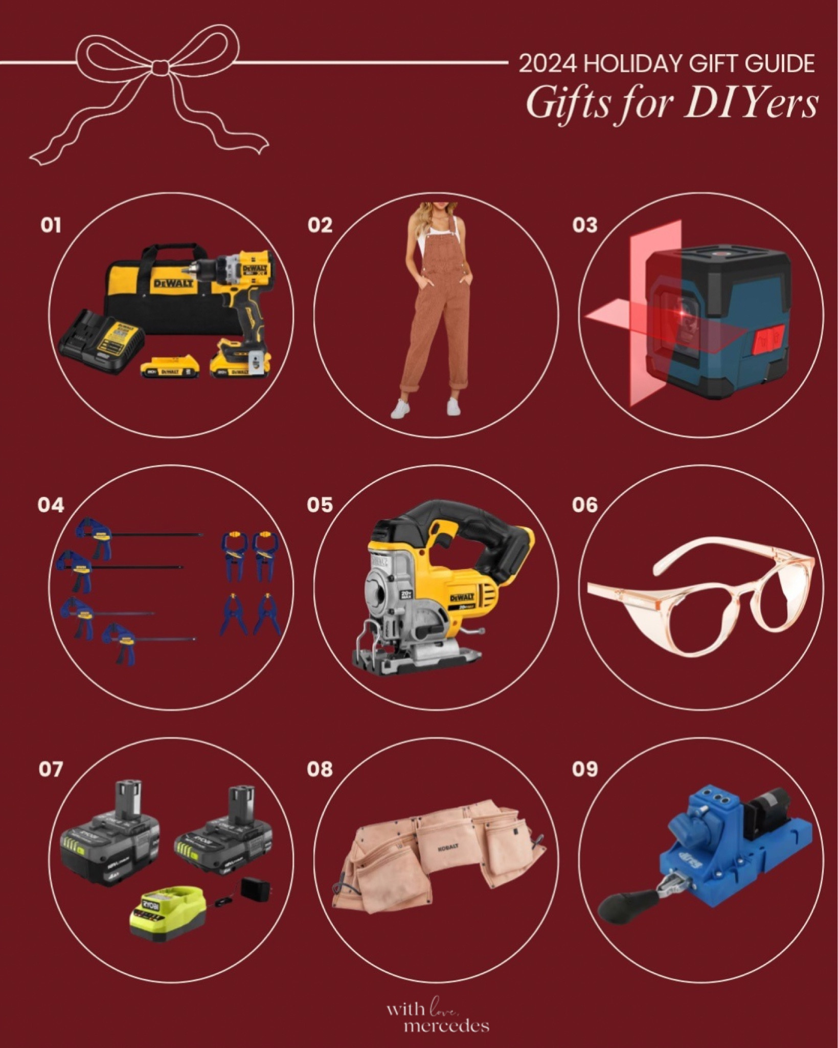 Christmas gifts for DIYers - woodworkers, projects, home


#LTKHoliday #LTKCyberWeek #LTKGiftGuide