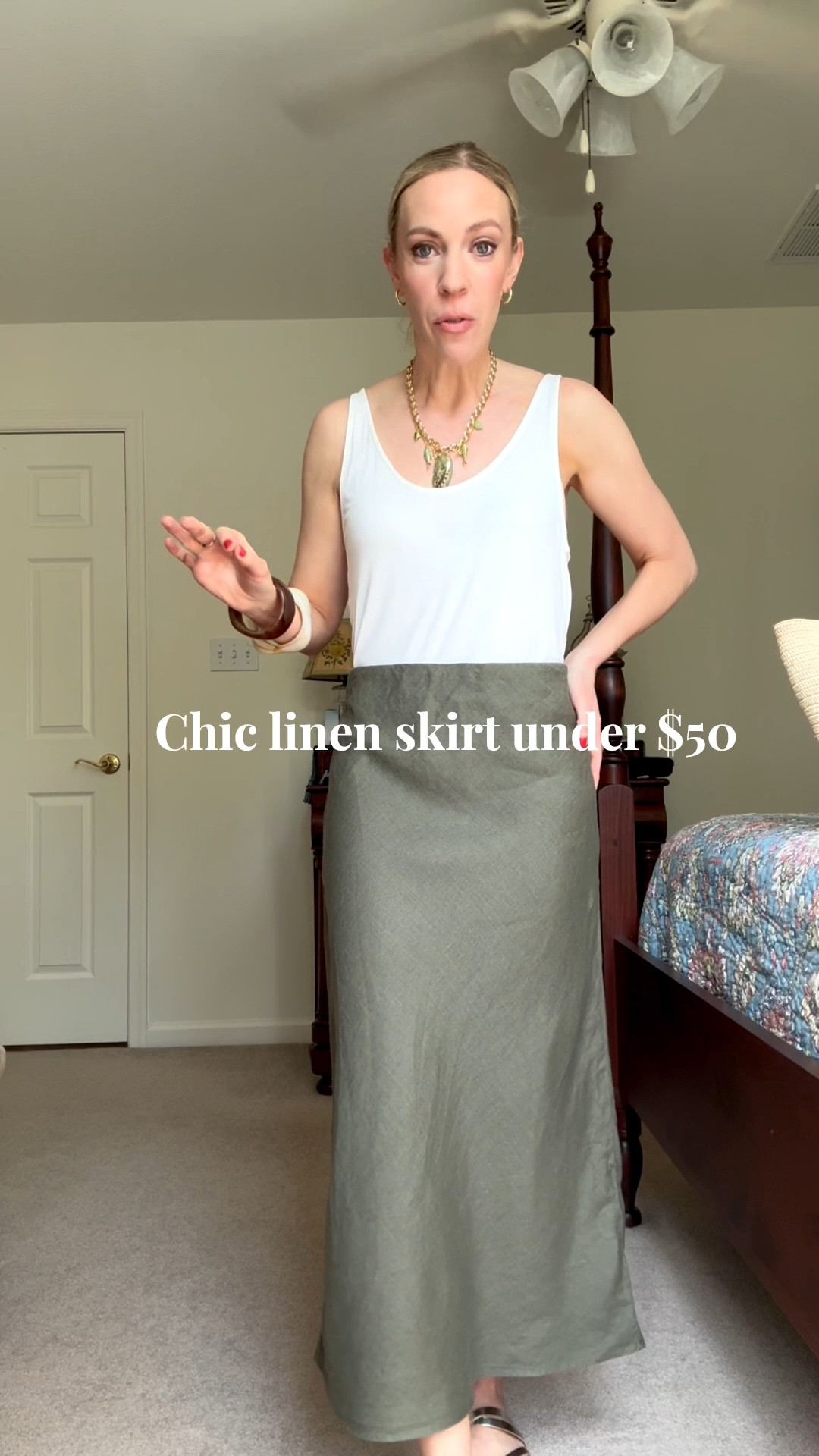 This linen skirt is so chic and timeless, 100% linen and under $50! Pair it with a tank and sandals for an effortless summer look

#LTKgrwm #LTKSeasonal #LTKTravel