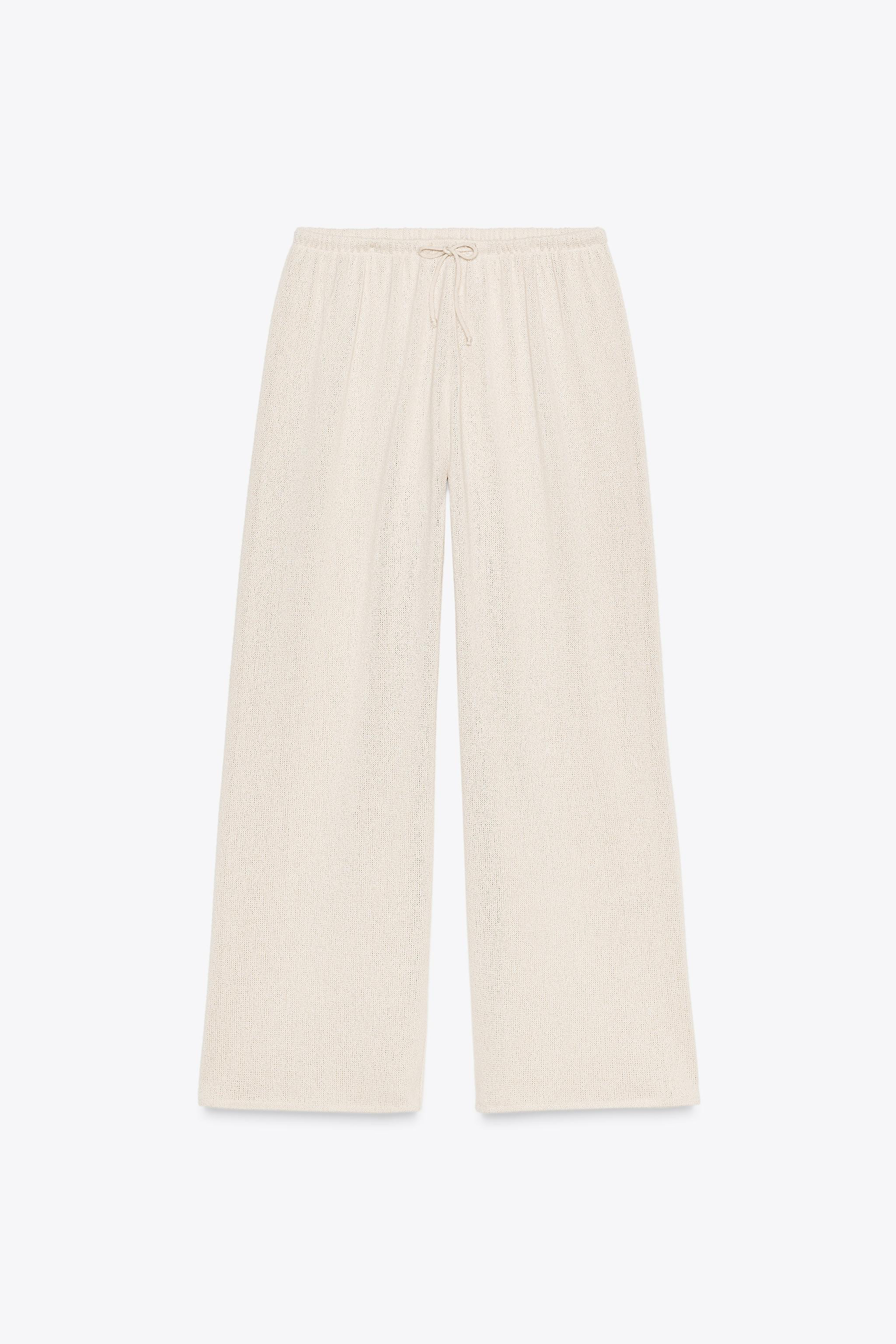 RUSTIC STRAIGHT-LEG TROUSERS | Zara UK