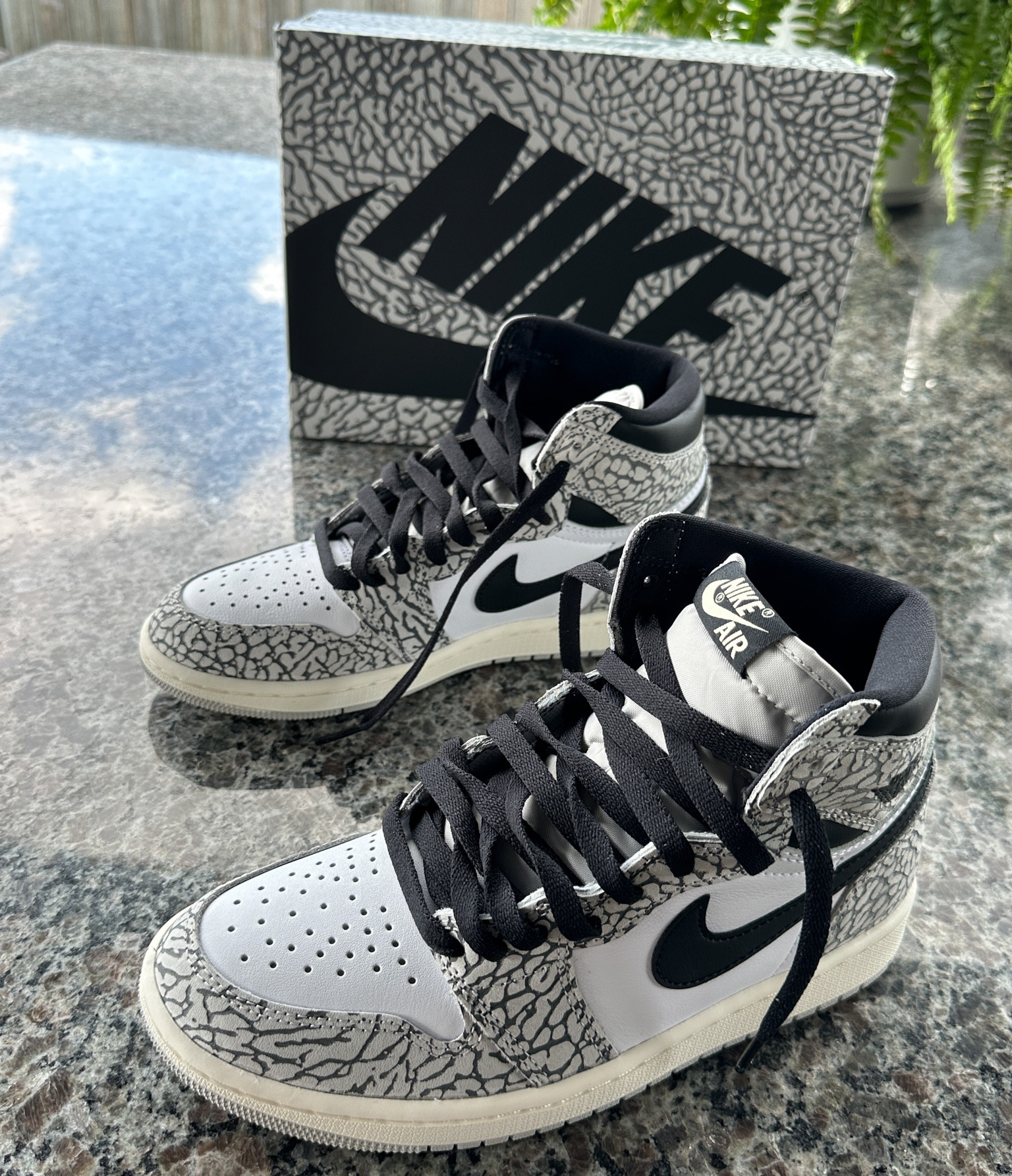 Nike air Jordan 1 “Elephant Print”! Comfy and stylish. #NikeAJ1 #NikeAir #Jordans #InmyJs @nike #Fashionfriday #SOTD 

#LTKfit #LTKshoecrush