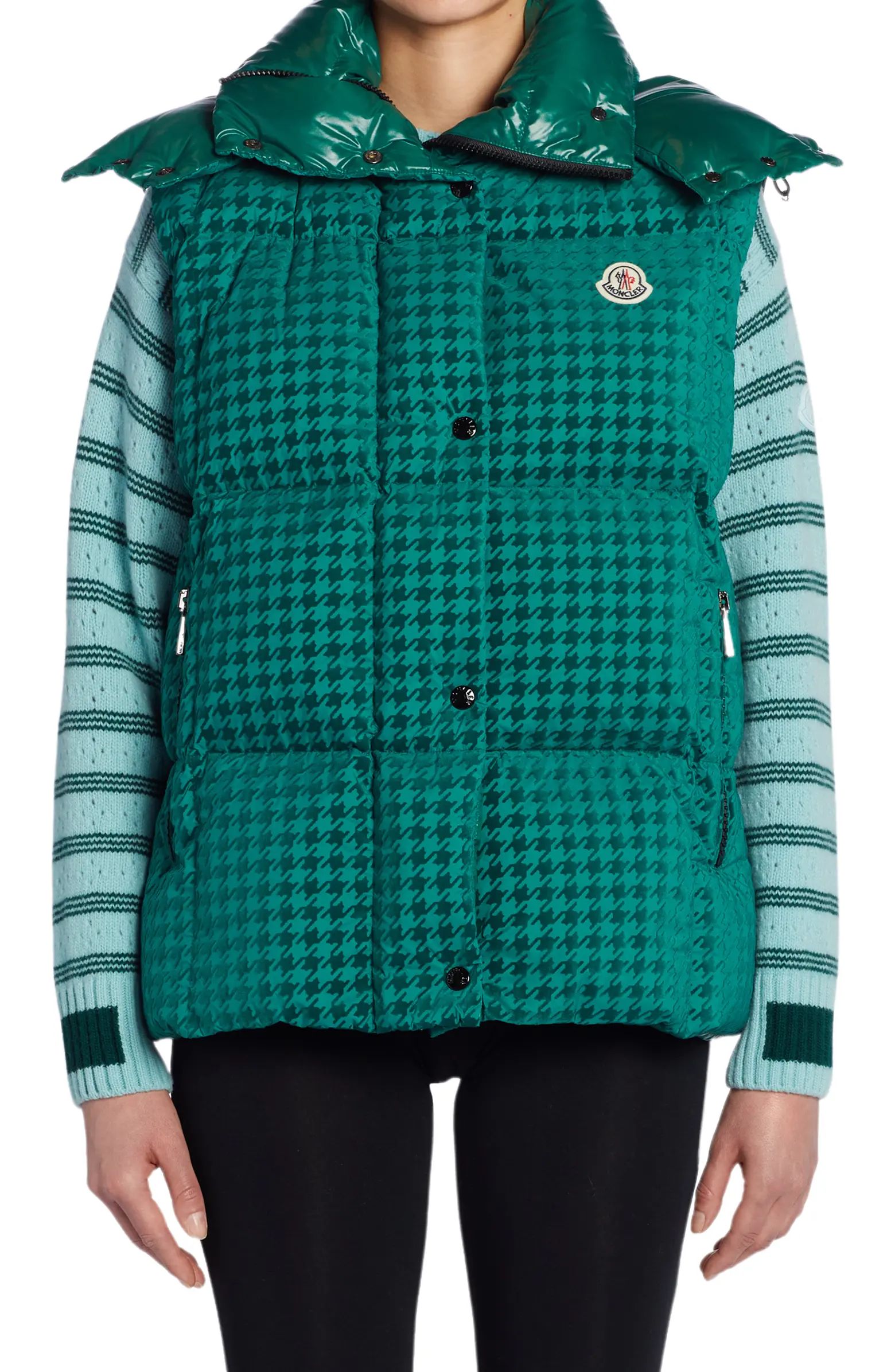 Moncler Luzule Quilted Down Vest with Removable Hood | Nordstrom | Nordstrom